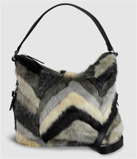 one off fake fur bag|Faux Fur Handbags & Purses for Women .